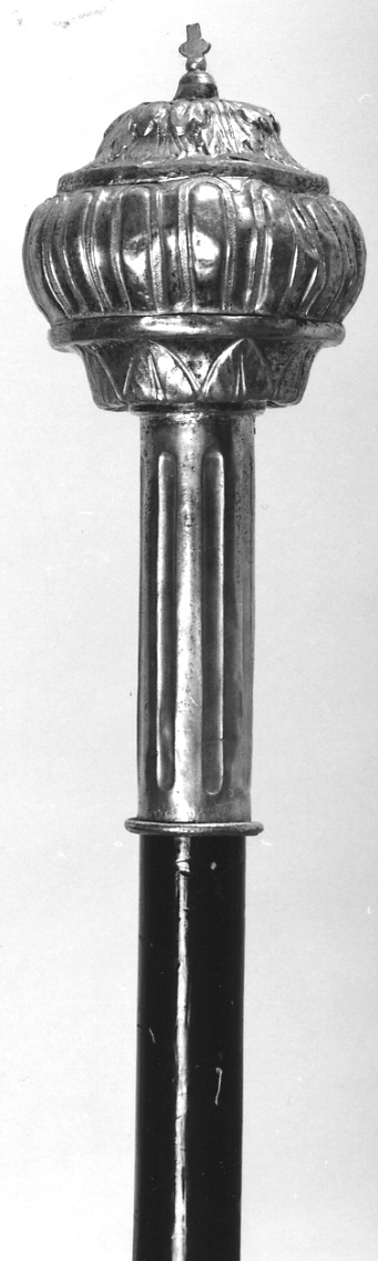 mazza processionale, serie - ambito italiano (seconda metà sec. XVIII)