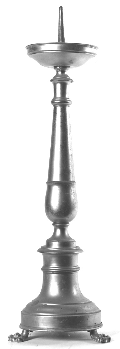 candeliere d'altare, serie - ambito italiano (ultimo quarto sec. XIX)