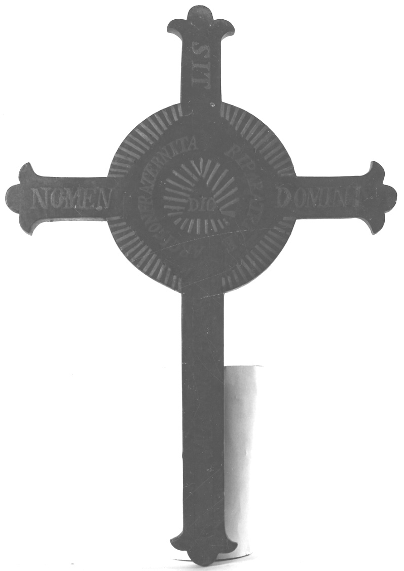 croce, opera isolata - ambito piemontese (prima metà sec. XIX)