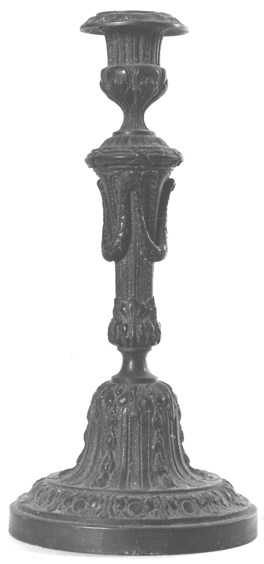 candeliere, opera isolata - ambito tedesco (sec. XIX)