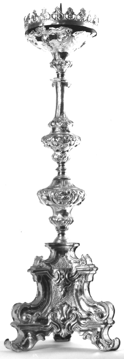 candelabro, serie - ambito italiano (ultimo quarto sec. XVIII)