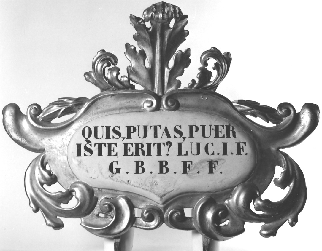 cartella, opera isolata - ambito novarese (sec. XVIII)