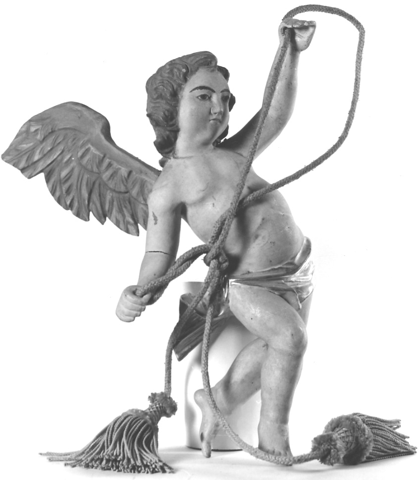 angioletto (statua, serie) - ambito novarese (prima metà sec. XIX)