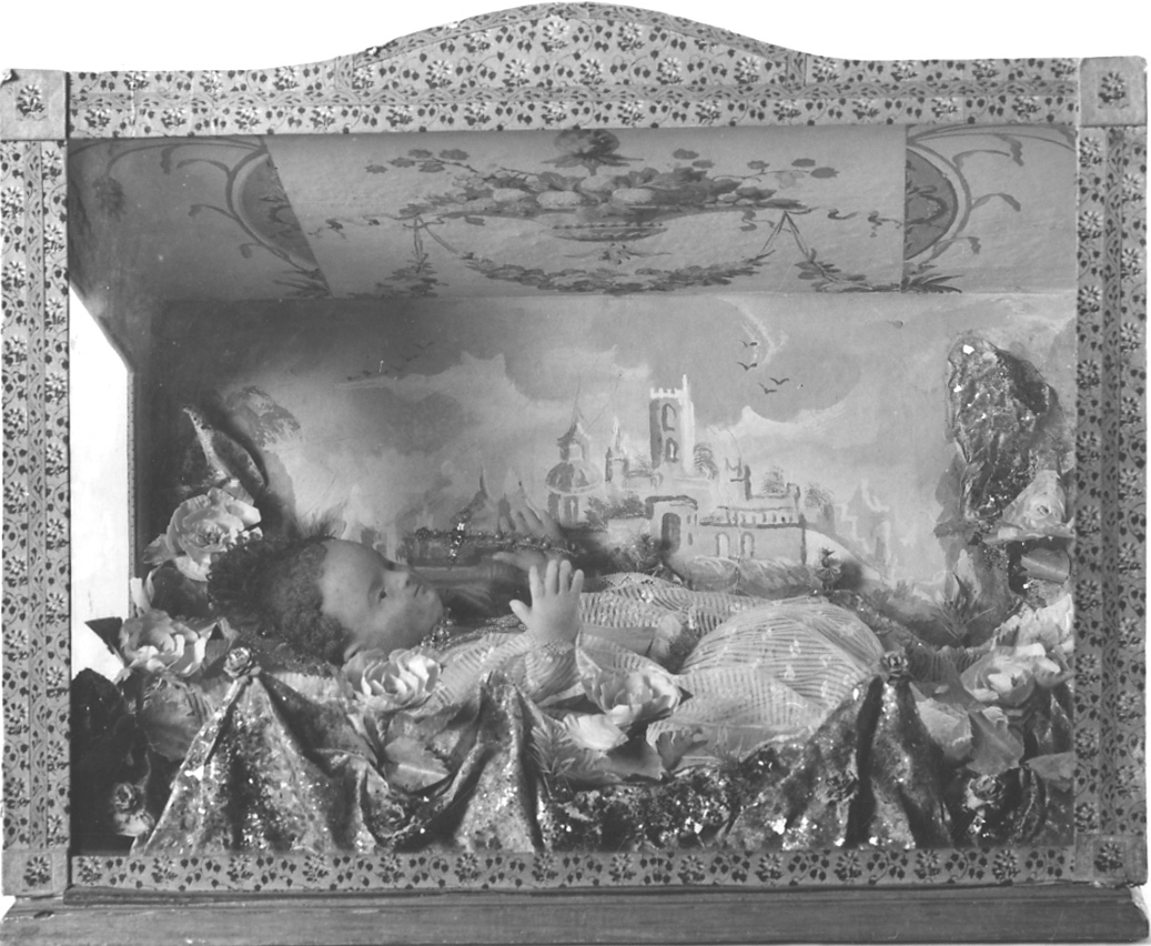 Gesù Bambino (statua, opera isolata) - ambito novarese (?) (seconda metà sec. XIX)