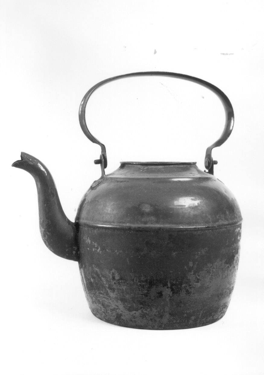 bollitore, opera isolata - produzione piemontese (fine/inizio secc. XIX/ XX)