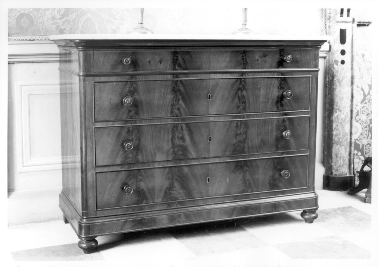 cassettone, opera isolata - ambito piemontese (metà sec. XIX)