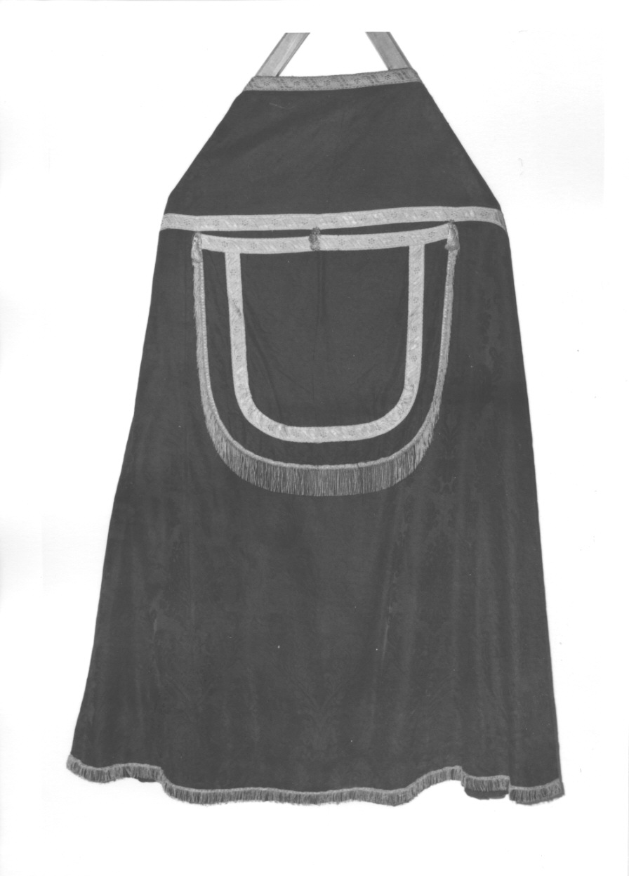 paramento liturgico, insieme - manifattura italiana (terzo quarto sec. XIX)