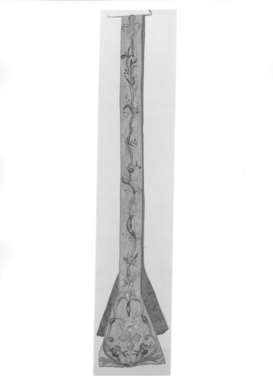 stola, opera isolata - manifattura italiana (prima metà sec. XIX)