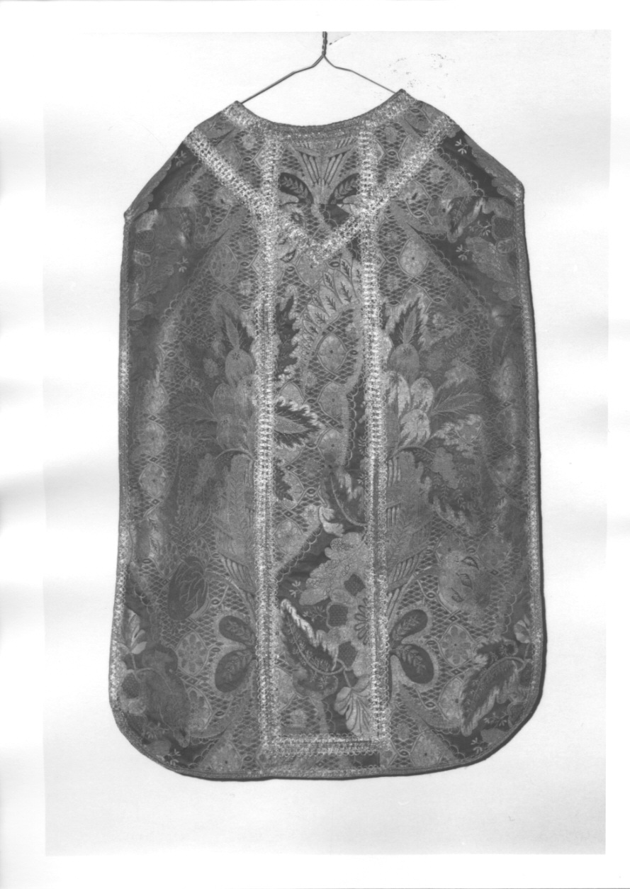 paramento liturgico, insieme - manifattura italiana (primo quarto sec. XVIII)