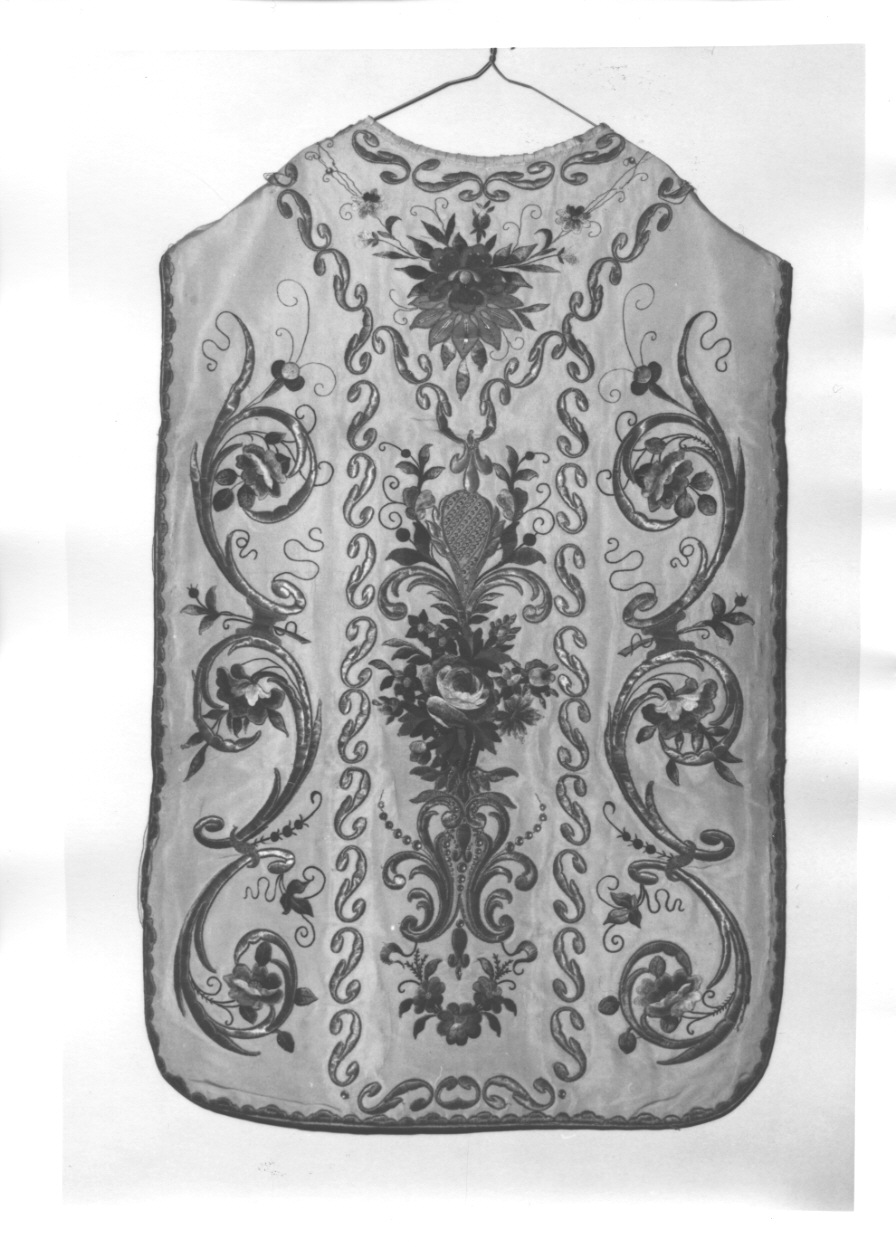 paramento liturgico, insieme - manifattura italiana (prima metà sec. XIX)