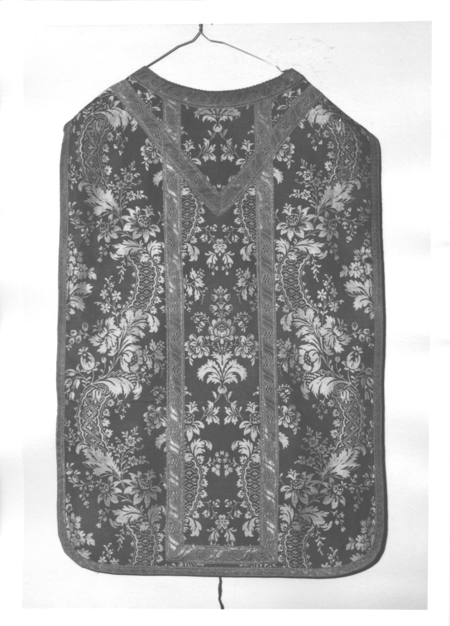 paramento liturgico, insieme - manifattura italiana (seconda metà sec. XIX)