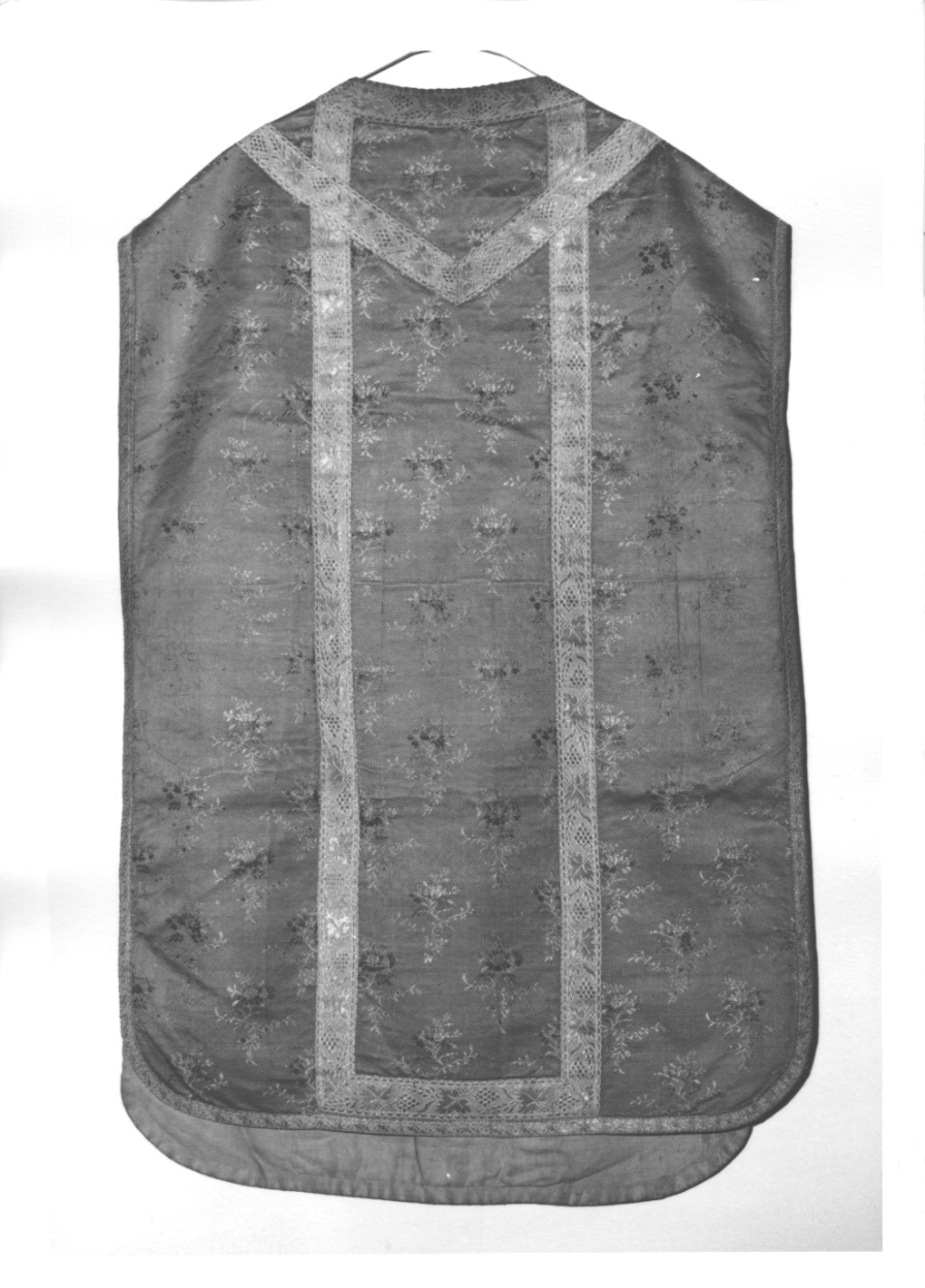 paramento liturgico, insieme - manifattura italiana (terzo quarto sec. XVIII)