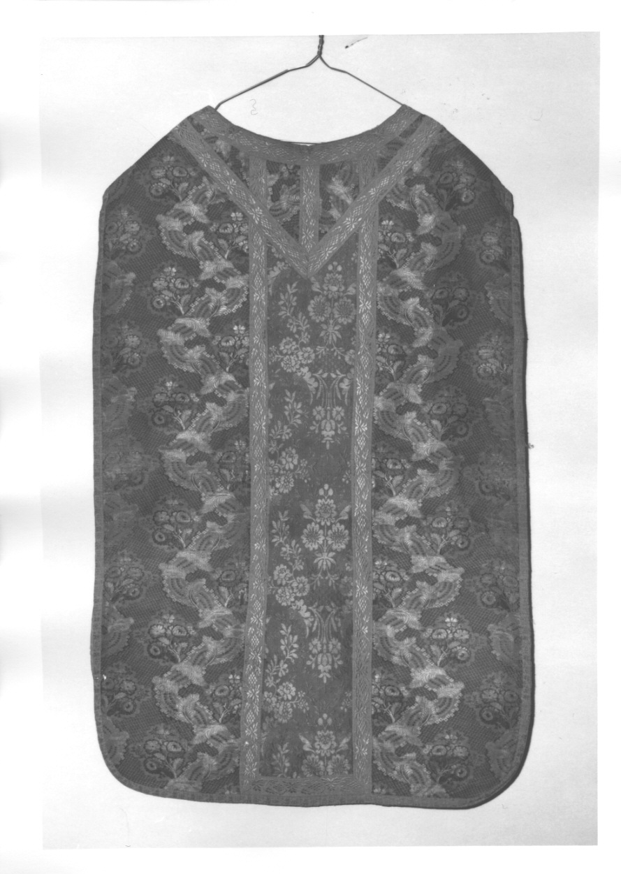 paramento liturgico, insieme - manifattura italiana (ultimo quarto sec. XVIII)