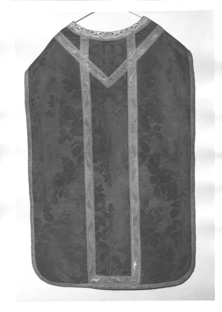 paramento liturgico, insieme - manifattura italiana (prima metà sec. XIX)