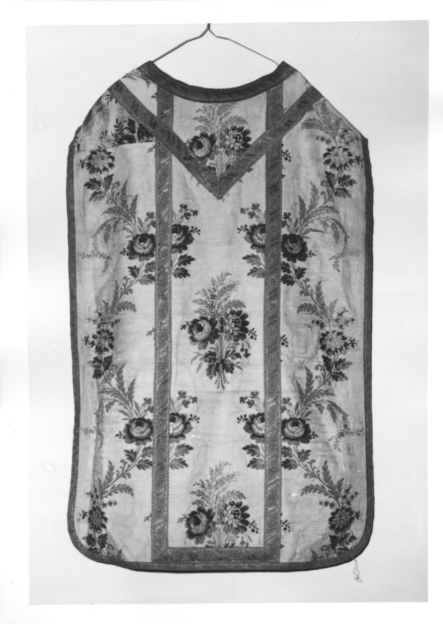 paramento liturgico, insieme - manifattura italiana (seconda metà sec. XIX)