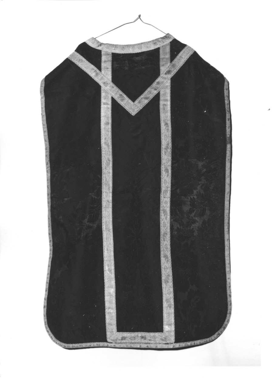 paramento liturgico, insieme - manifattura italiana (seconda metà sec. XIX)