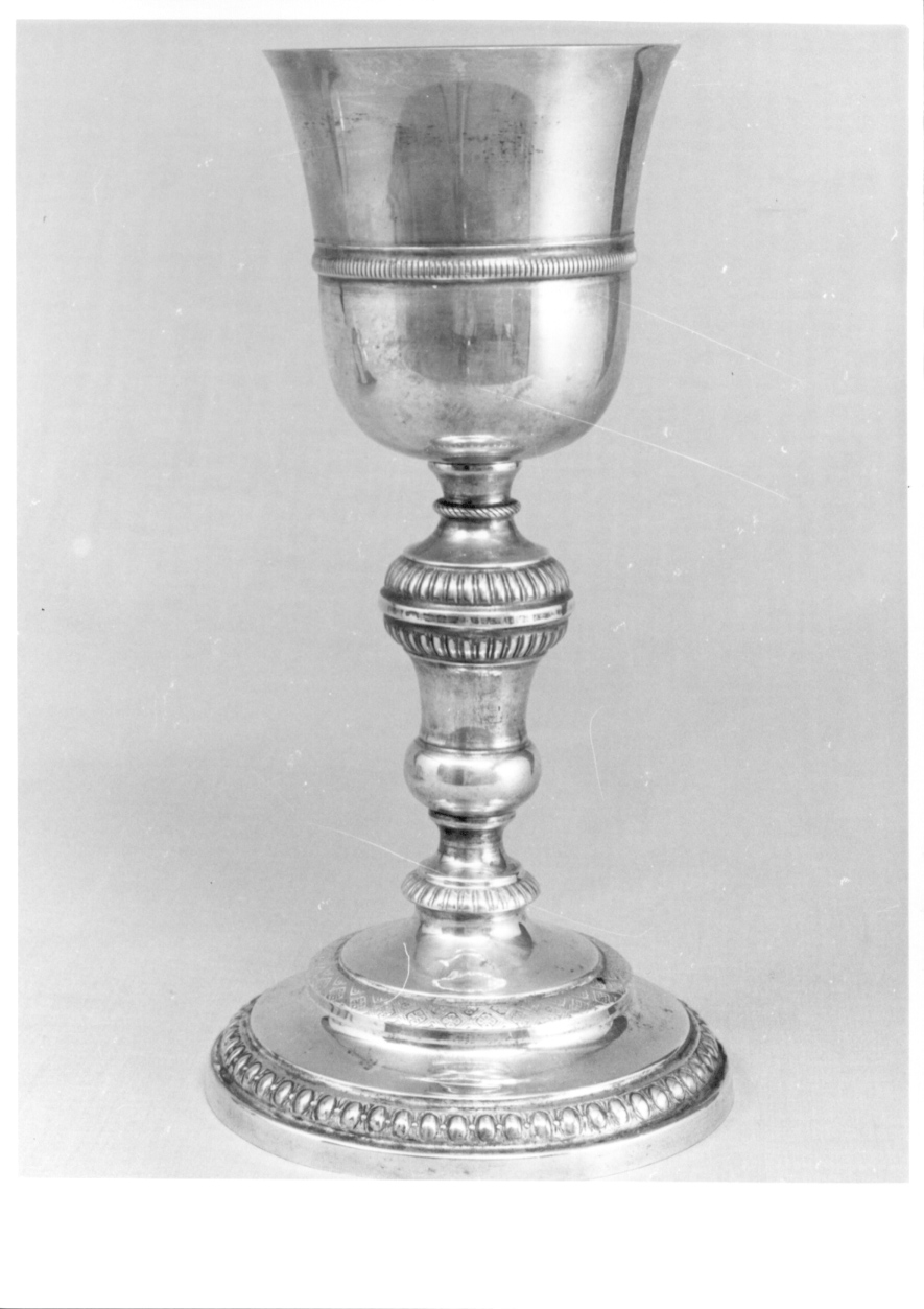 calice, opera isolata di Almeggiano Giuseppe (secondo quarto sec. XIX)