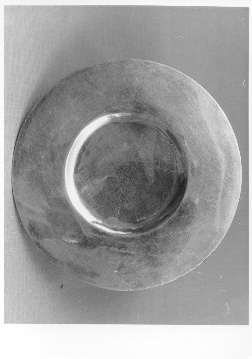 patena, opera isolata - bottega astigiana (seconda metà sec. XIX)