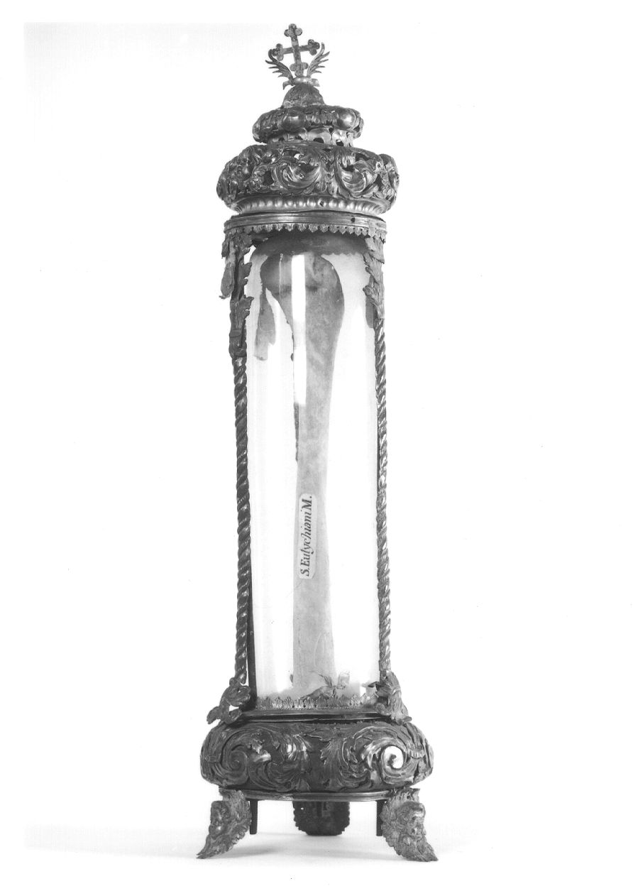 reliquiario, opera isolata - bottega astigiana (primo quarto sec. XVIII)