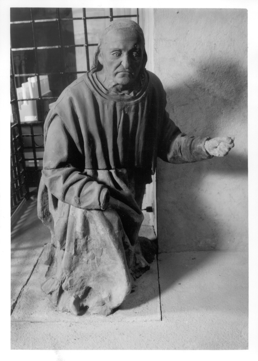 Nicodemo (statua, elemento d'insieme) - ambito lombardo (inizio sec. XVI)