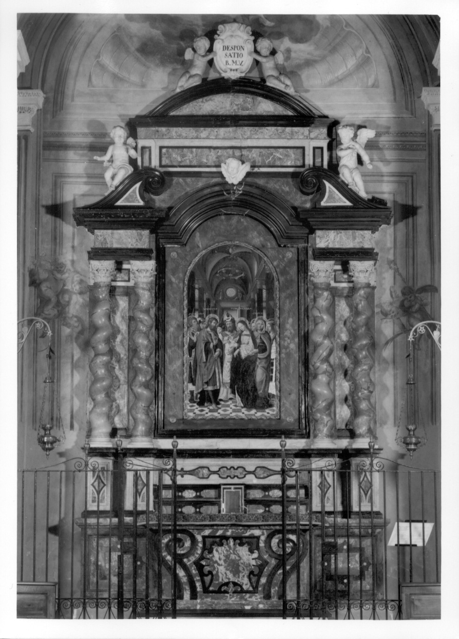 altare, opera isolata - bottega luganese (?) (inizio sec. XVIII)