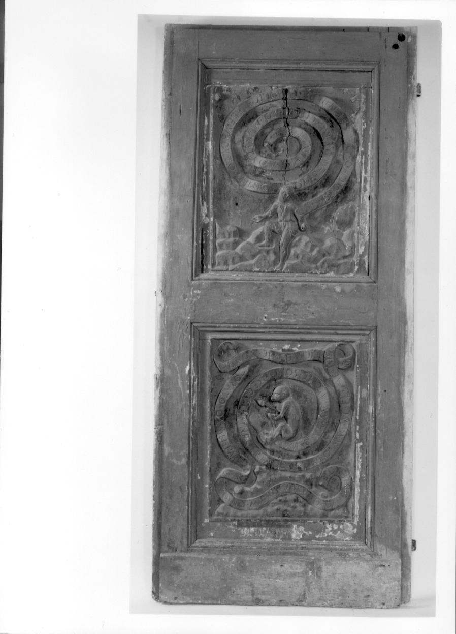 anta, opera isolata - bottega astigiana (ultimo quarto sec. XV)