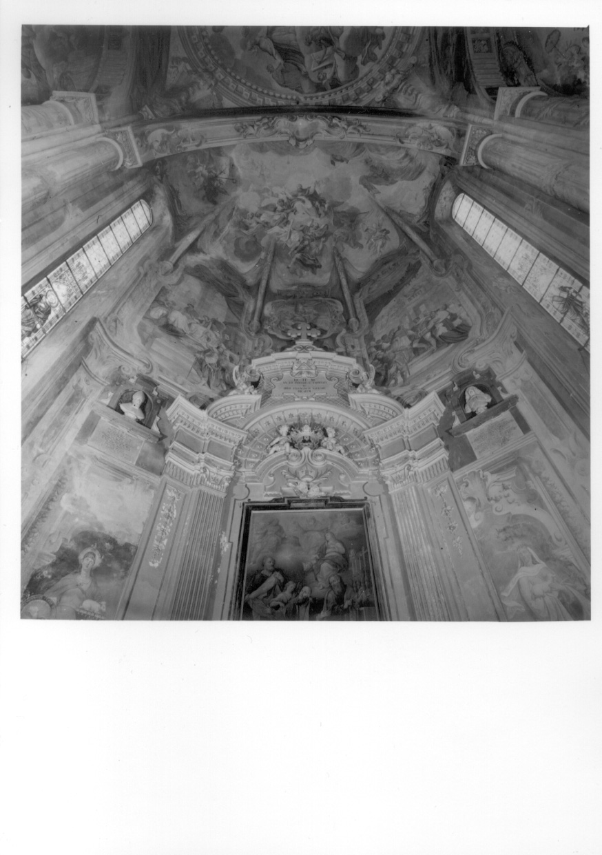 storie della vita di San Francecso di Sales (dipinto, ciclo) di Milocco Michele Antonio, Giovannini Giacomo Antonio, Giovannini Antonio Francesco (secondo quarto sec. XVIII)