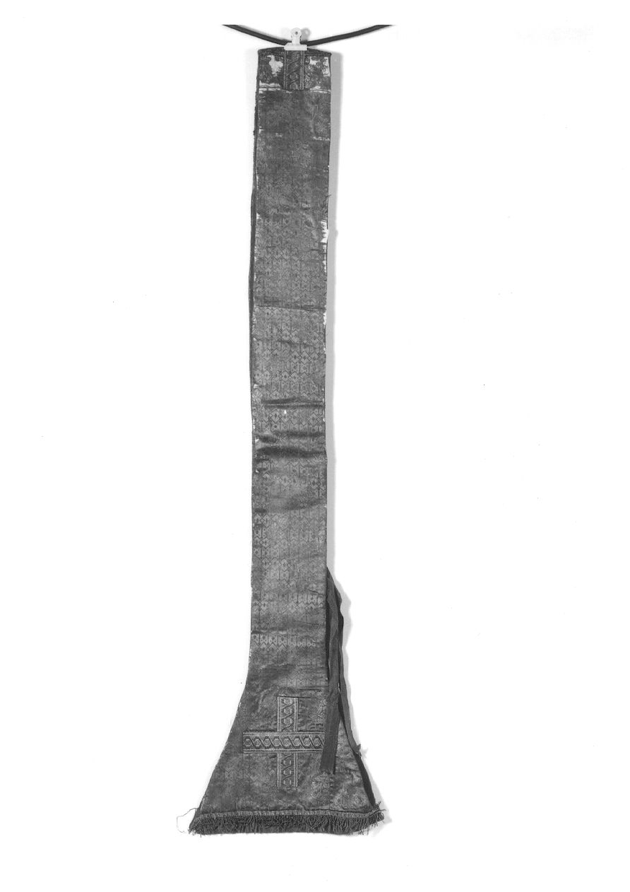 stola, opera isolata - manifattura italiana (prima metà sec. XVII)