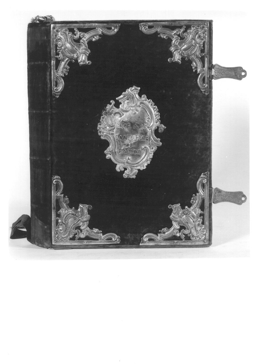 coperta di libro liturgico, opera isolata - ambito lombardo (sec. XVIII)