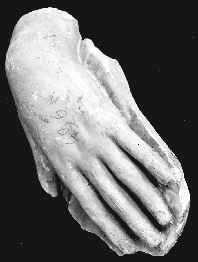 mano (calco, opera isolata) - bottega italiana (secondo quarto, prima metà sec. XIX, sec. XX)