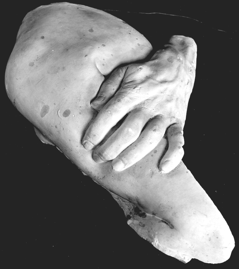 mano (calco, opera isolata) - bottega italiana (secondo quarto, prima metà sec. XIX, sec. XX)