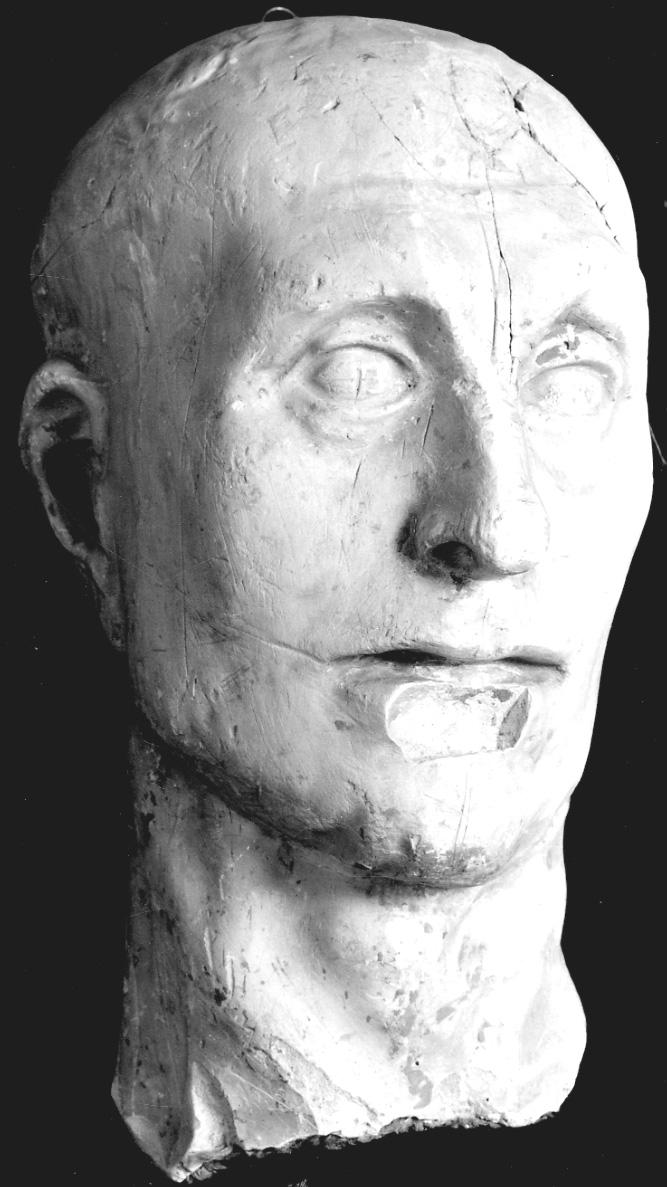 testa del profeta Abacuc (calco, opera isolata) - bottega italiana (seconda metà sec. XIX)