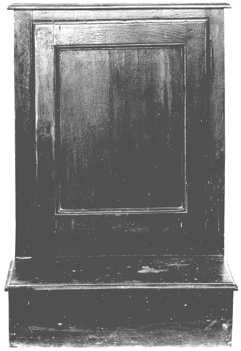 inginocchiatoio, opera isolata - bottega piemontese (prima metà sec. XIX)