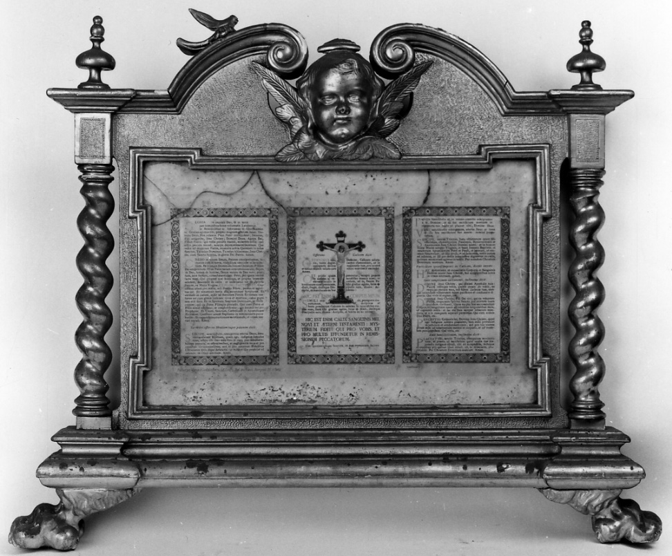 cartagloria, insieme - bottega piemontese (seconda metà sec. XIX)