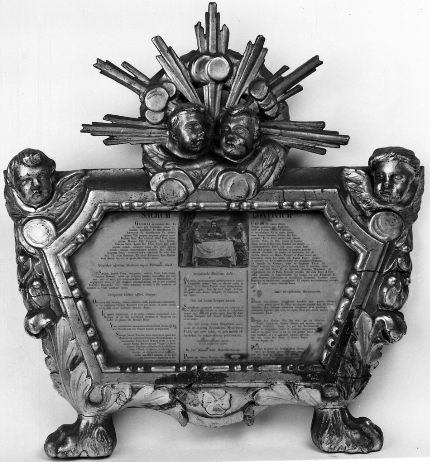 cartagloria, opera isolata - bottega piemontese (prima metà sec. XIX)