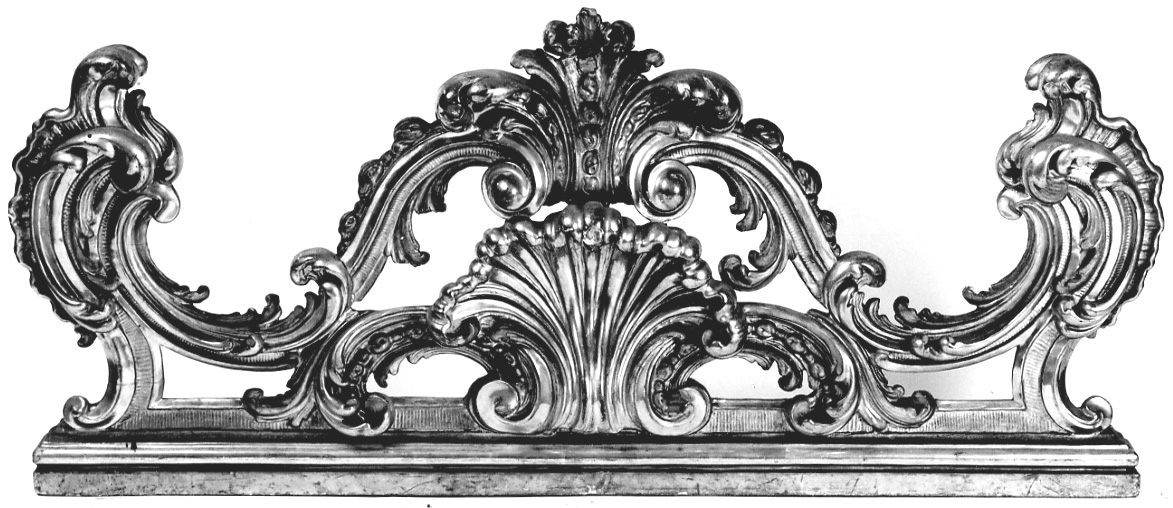 motivi decorativi vegetali (decorazione plastica, opera isolata) - bottega piemontese (metà sec. XVIII)