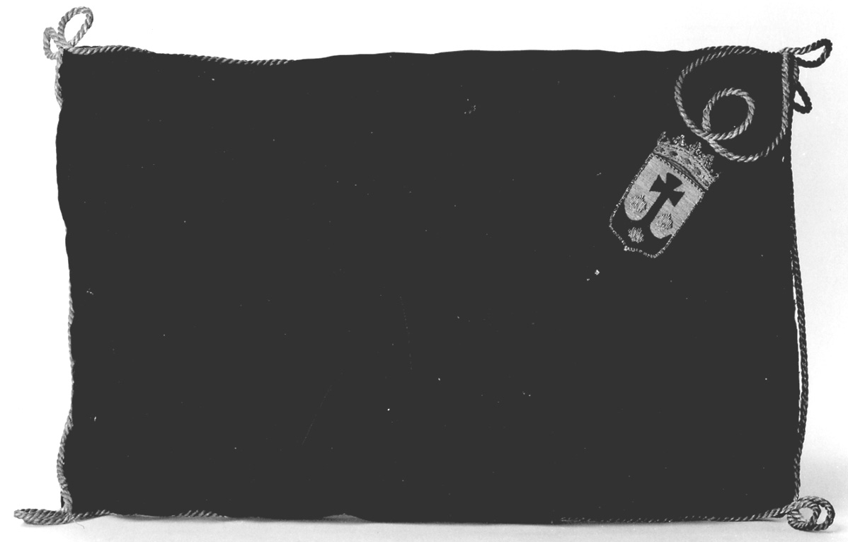 cuscino funebre, serie - manifattura italiana (prima metà sec. XX)