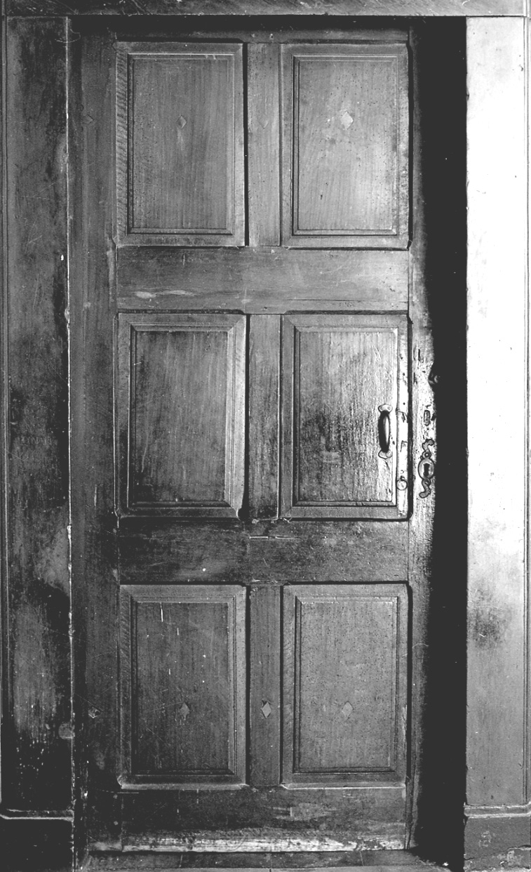 porta, opera isolata - bottega piemontese (seconda metà sec. XVII)