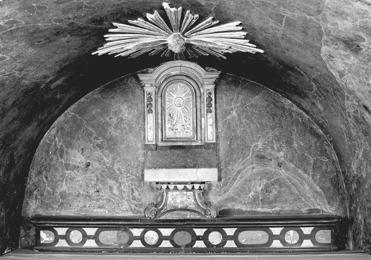 colomba dello Spirito Santo (altare, insieme) - bottega luganese (ultimo quarto, secondo quarto sec. XVII, sec. XIX)