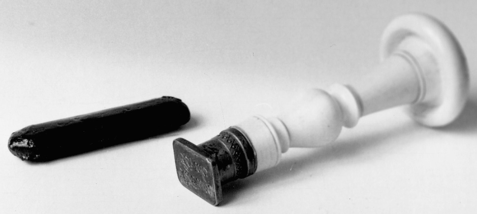 sigillo, opera isolata - produzione piemontese (secondo quarto sec. XIX)