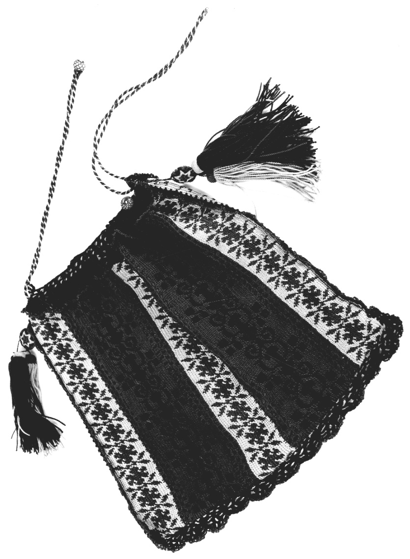 borsa, opera isolata - manifattura piemontese (sec. XIX)