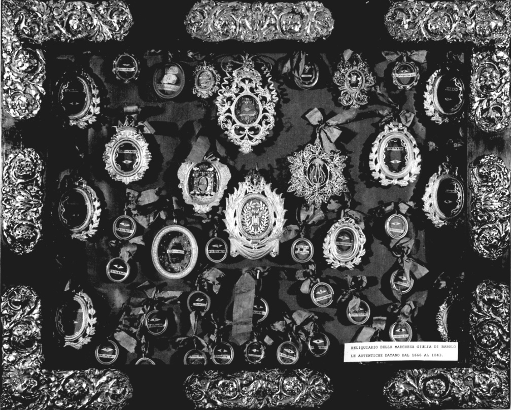 reliquiario - a tabella, opera isolata - bottega piemontese (sec. XIX)