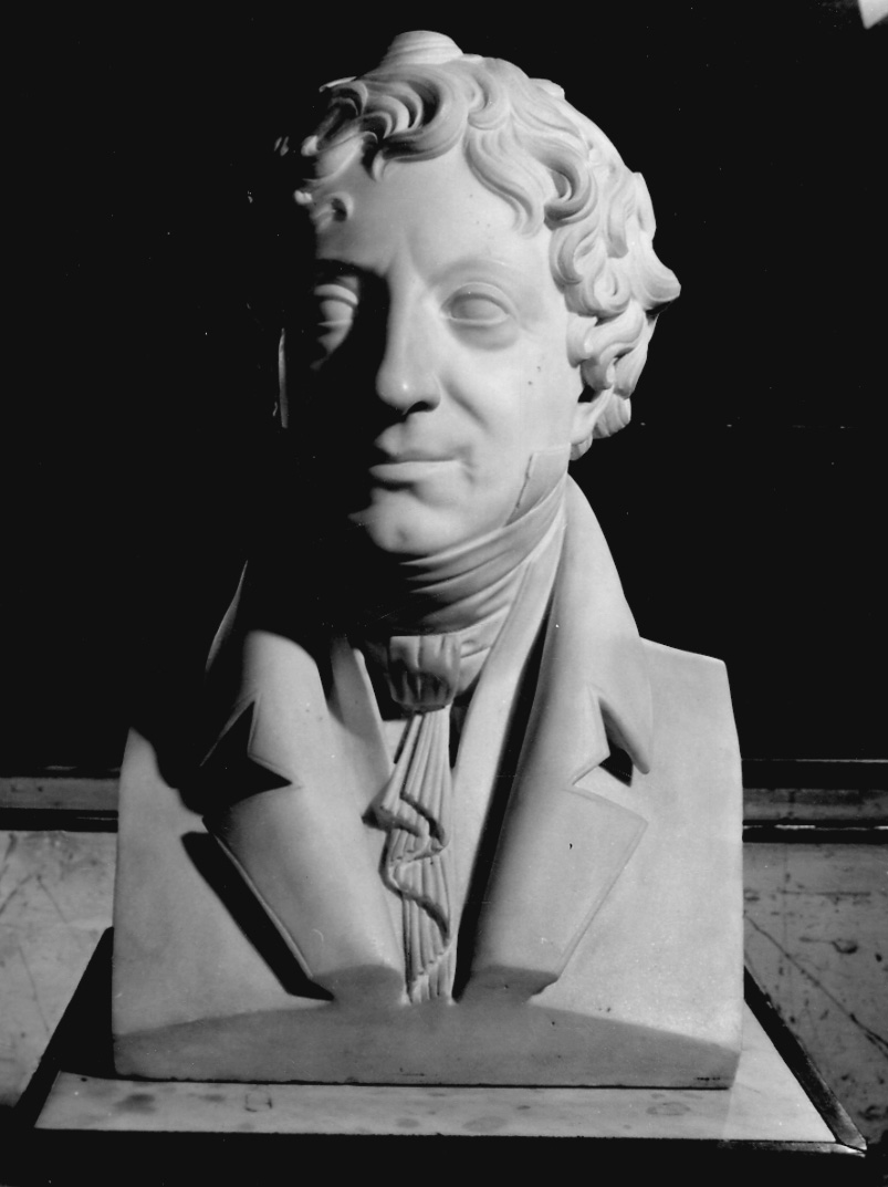 busto ritratto di Carlo Tancredi Falletti di Barolo (scultura, opera isolata) - bottega piemontese (secondo quarto sec. XIX)