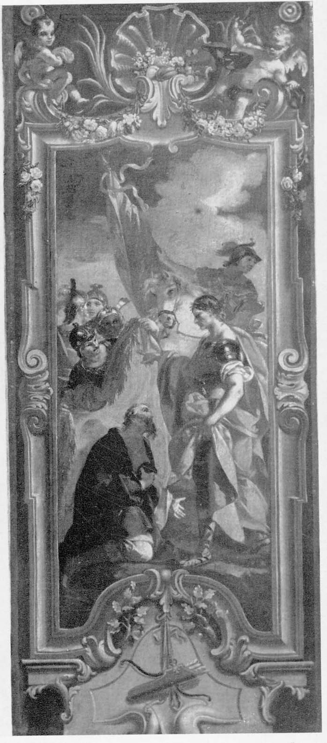 Cesare e il pastore Amiclate (dipinto) di Beaumont Claudio Francesco (secondo quarto sec. XVIII)