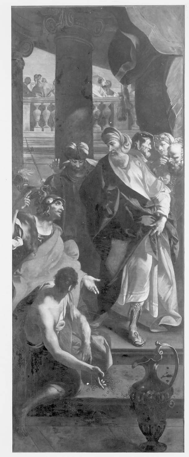 il bottino di Canne (dipinto) di Molinari Giovanni Domenico (attribuito) (metà sec. XVIII)