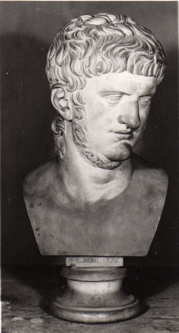 busto ritratto di Nerone (busto, opera isolata) di Bogliani Giuseppe (prima metà sec. XIX)