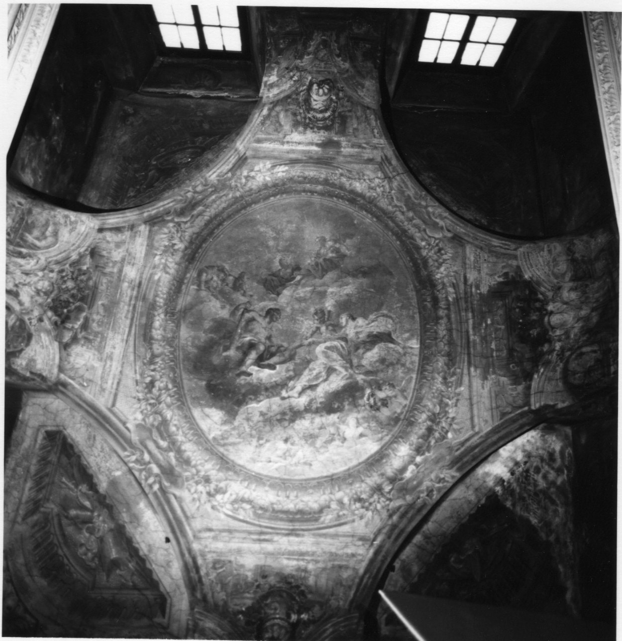 Ercole ed Ebe (dipinto, opera isolata) di Castelli Giuseppe Antonio, Besozzi Giovanni Ambrogio (fine sec. XVII)