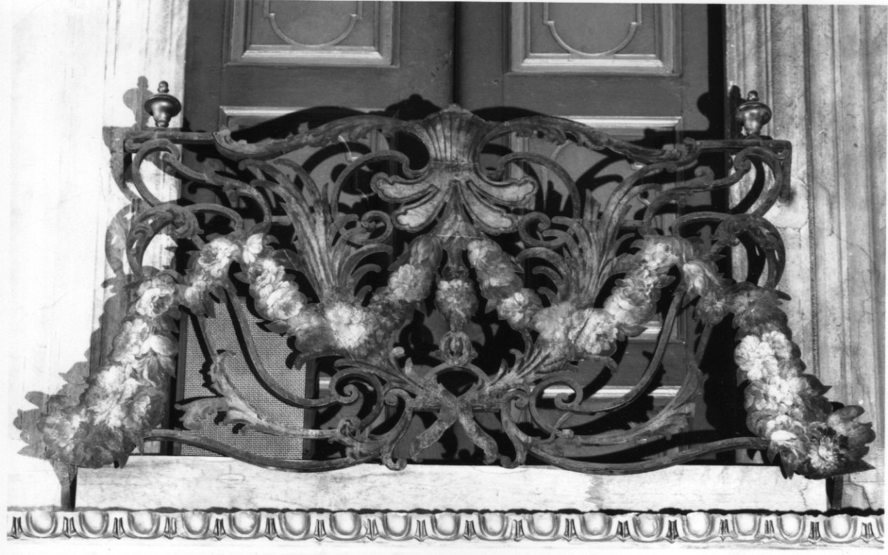 ringhiera, serie - bottega piemontese (metà sec. XVIII)