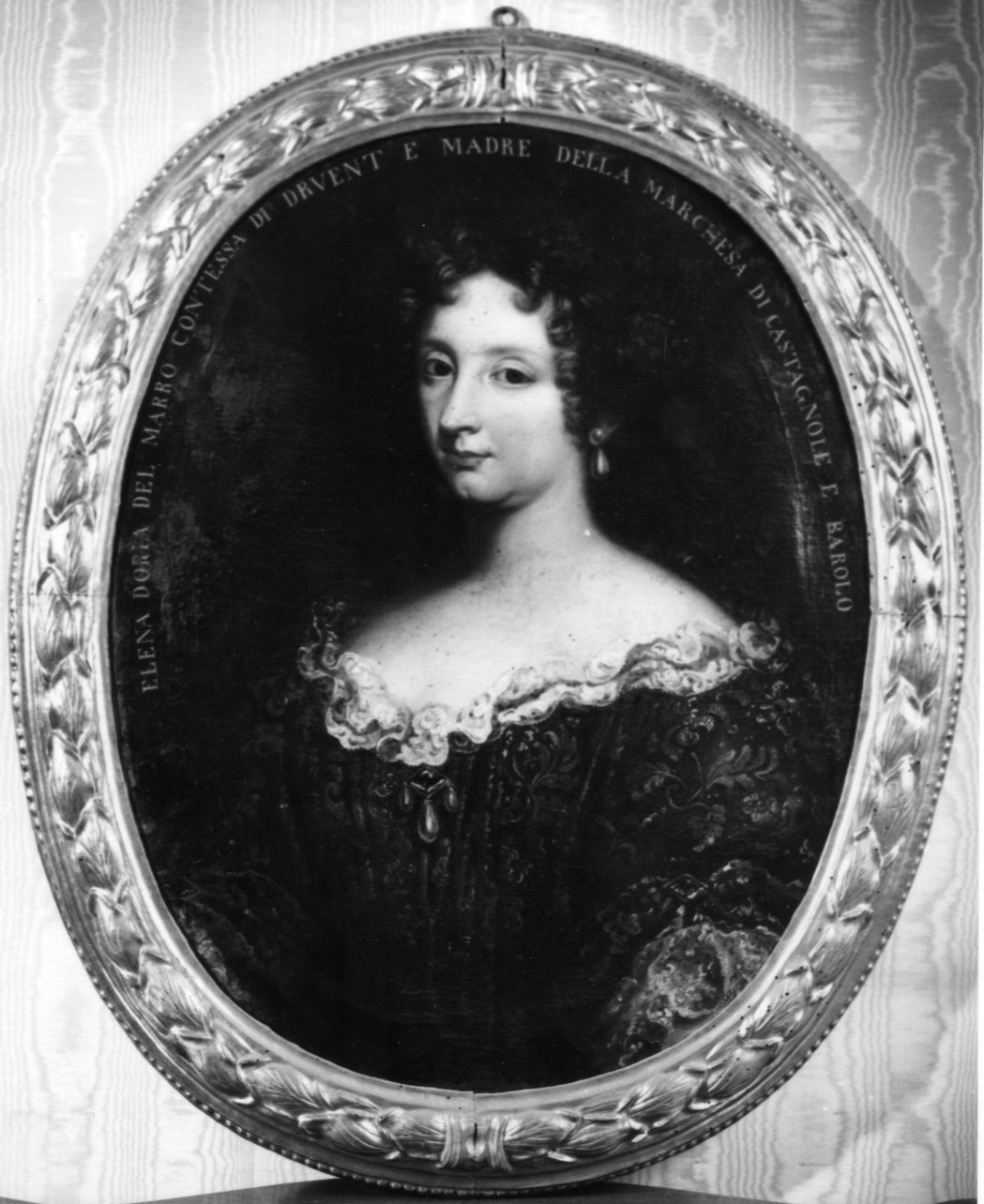 ritratto di Anna Costanza Doria del Maro (dipinto, opera isolata) - ambito piemontese (fine sec. XVII)