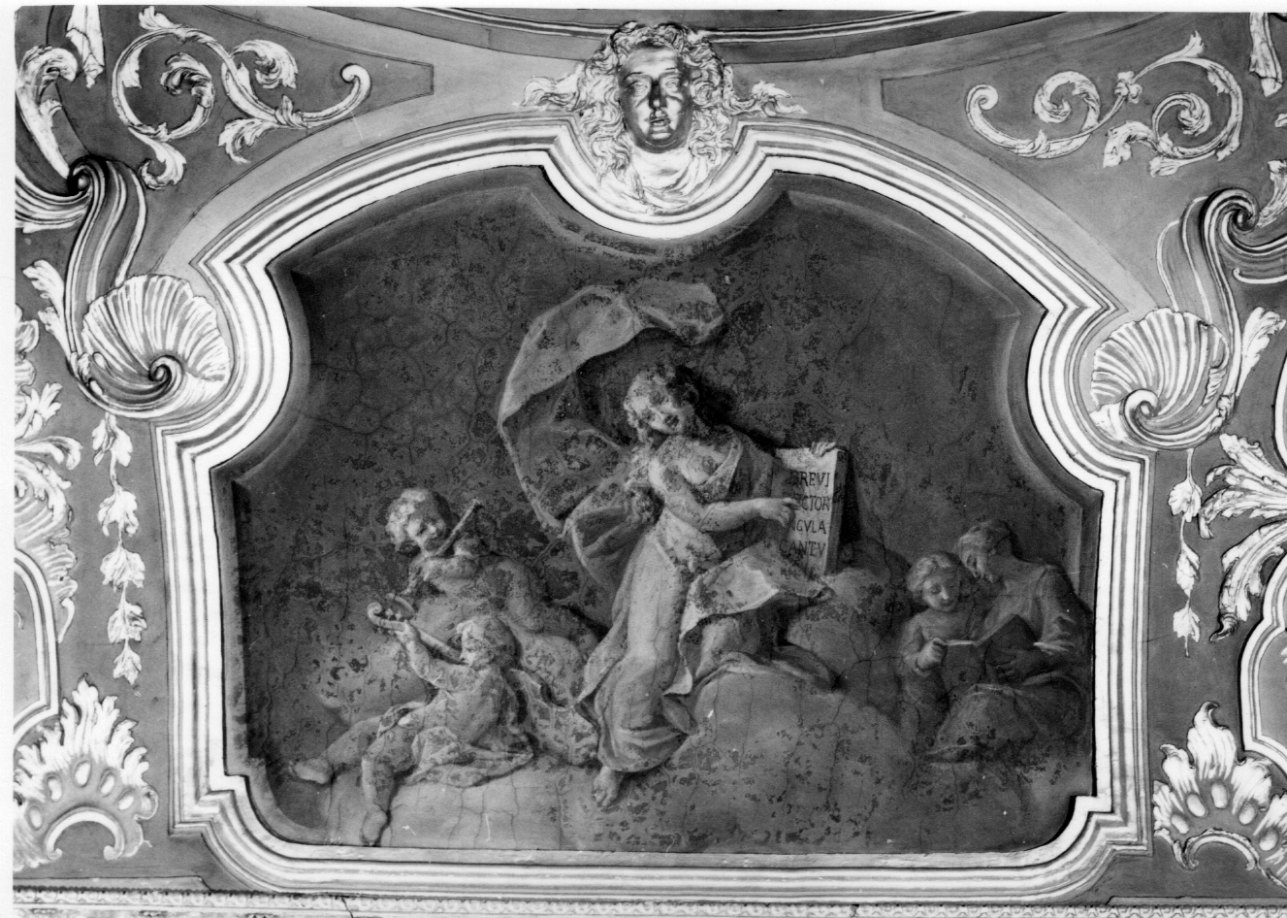 allegoria della Musica (dipinto, elemento d'insieme) di Morgari Luigi (inizio sec. XX)